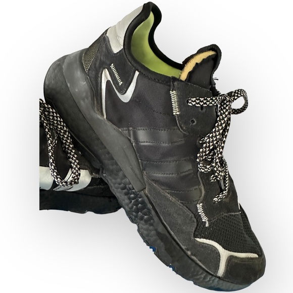 Men’s Adidas Nite Jogger 3M Training Shoes in Size 13 - Black Colorway - Picture 3 of 11